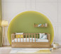 náhled Detská posteľ bez strechy ALFA MOCHA (100x200 cm)