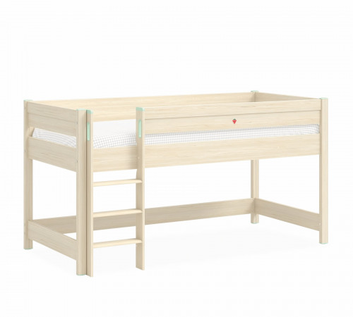 Detská posteľ - vyvýšená MONTES NATURAL (90x200 cm)