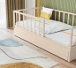náhled Detská posteľ bez strechy ALFA MONTES NATURAL (100x200 cm)
