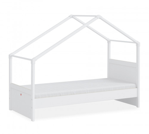 Detská posteľ - Domček 1 MONTES WHITE (90x200 cm)