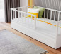 náhled Detská posteľ bez strechy ALFA MONTES WHITE (100x200 cm)