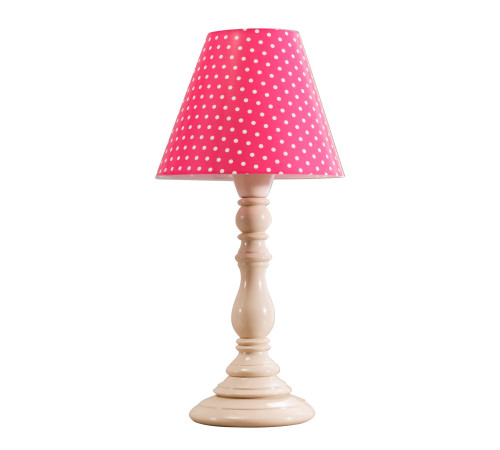 Detská stolová lampa DOTTY (ružová)