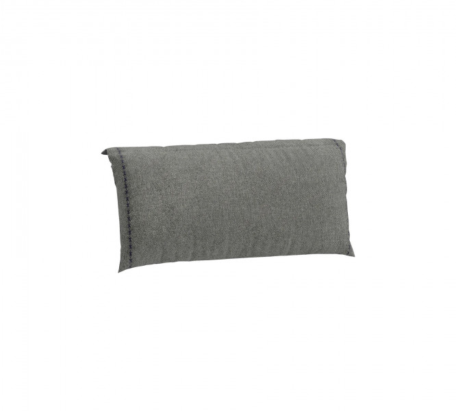 detail Obojstranný vankúš na čelo postele - antracitová/šedá (100x200 cm)