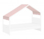 náhled Látková strecha k posteli - Domček 1 Montes (ružová)