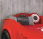 náhľad Detská autoposteľ TURBO MAX (červená) (90x195 cm)