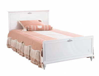 Študentská posteľ XL ROMANTICA (120x200 cm)