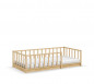 náhľad Detská posteľ bez strechy MOCHA (90x190 cm)