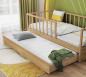 náhľad Detská posteľ bez strechy ALFA MOCHA (100x200 cm)