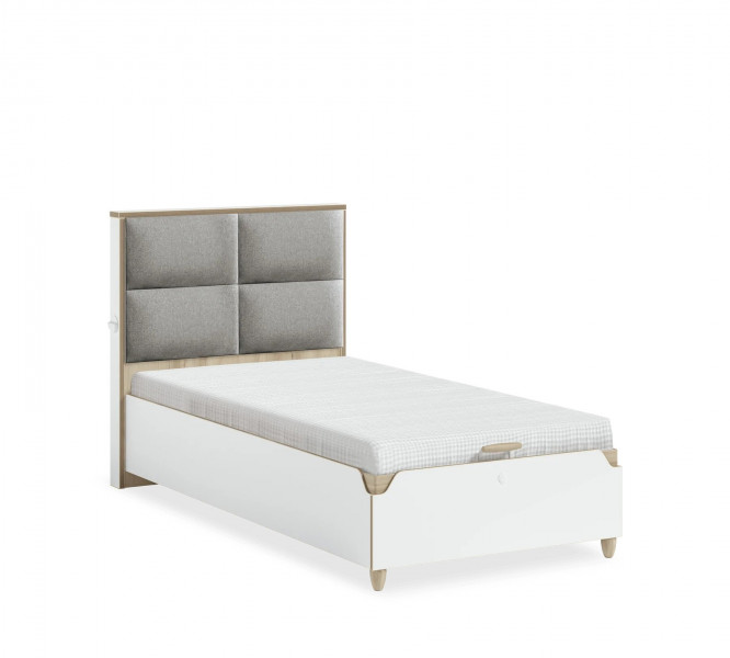 detail Študentská posteľ s úložným priestorom MODERA L (100x200 cm)