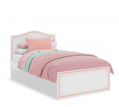 Študentská posteľ XL SELENA PINK (120x200 cm)