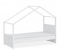 náhľad Detská posteľ - Domček 1 MONTES WHITE (90x200 cm)