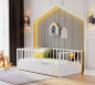 náhľad Detská prístelka k posteli MONTES WHITE (90x190 cm)