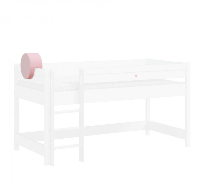 detail Vankúš k vyvýšenej posteli MONTES (ružový)