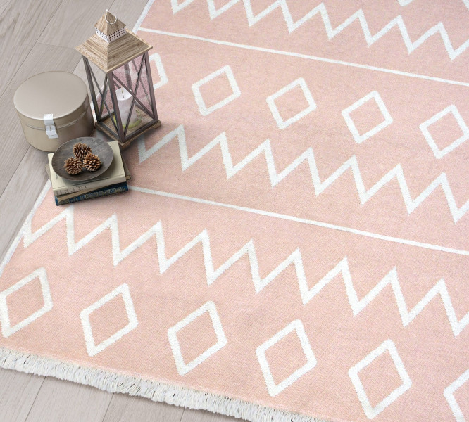 detail Študentský koberec MATCH ružový (120x180 cm)