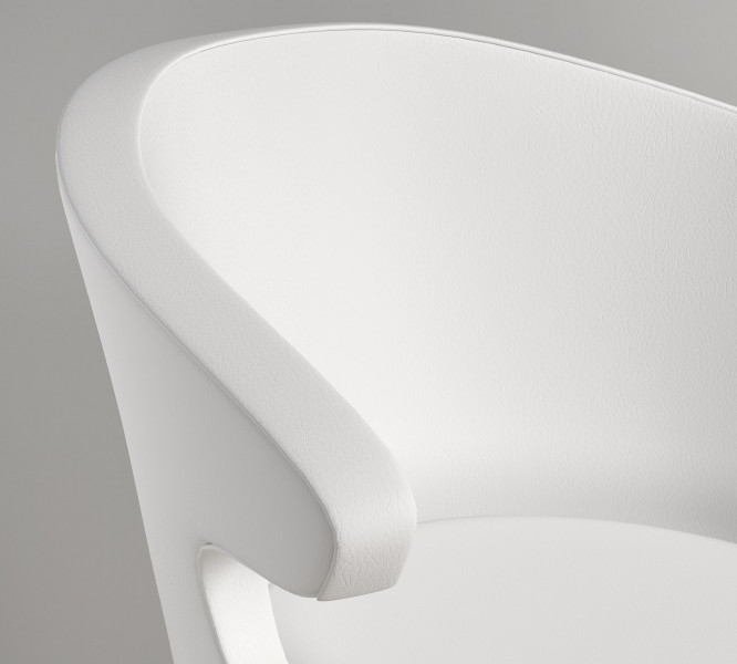 detail Študentská stolička PEARL (biela)