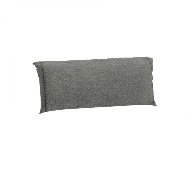 detail Obojstranný vankúš na čelo postele - antracitová/šedá (120x200 cm)